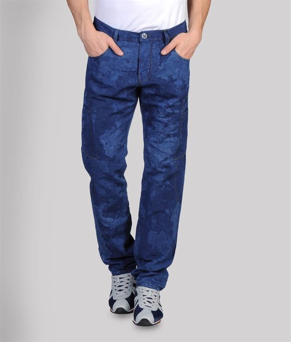 Синие джинсы Armani B2 - фото 3253